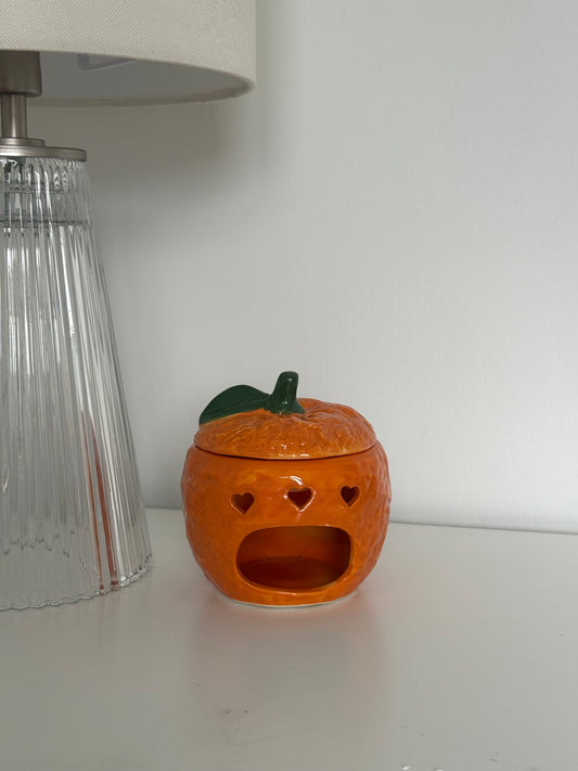 Orange Wax Melt Burner