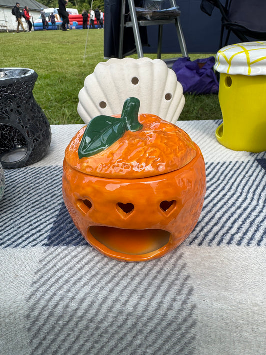 Orange Wax Melt Burner